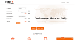 Desktop Screenshot of firsttransfer.com