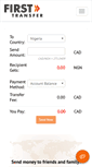 Mobile Screenshot of firsttransfer.com